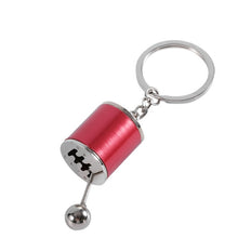 Load image into Gallery viewer, Creative  Car Stalls Head Simulation Model Car Parts Gear Position Keychain Multi-Style Bag Accessories 4 Colors