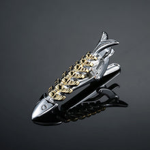 Load image into Gallery viewer, DY New and high quality laser engraving tie clip  fashion style  gold  silver and black men's business tie pin Free Delivery